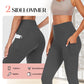 Leggings de yoga de cintura alta con refuerzo en los glúteos, control abdominal y bolsillo lateral.