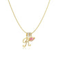 💖 LAST DAY – 75% OFF ✨ 3-layer pendant necklaces with initials A-Z 🎀 | Personalized & elegant