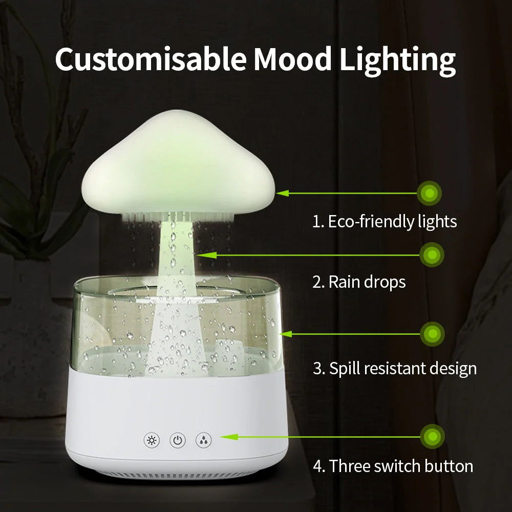 Valentine's Day Sale - Cloud Raindrop Humidifier