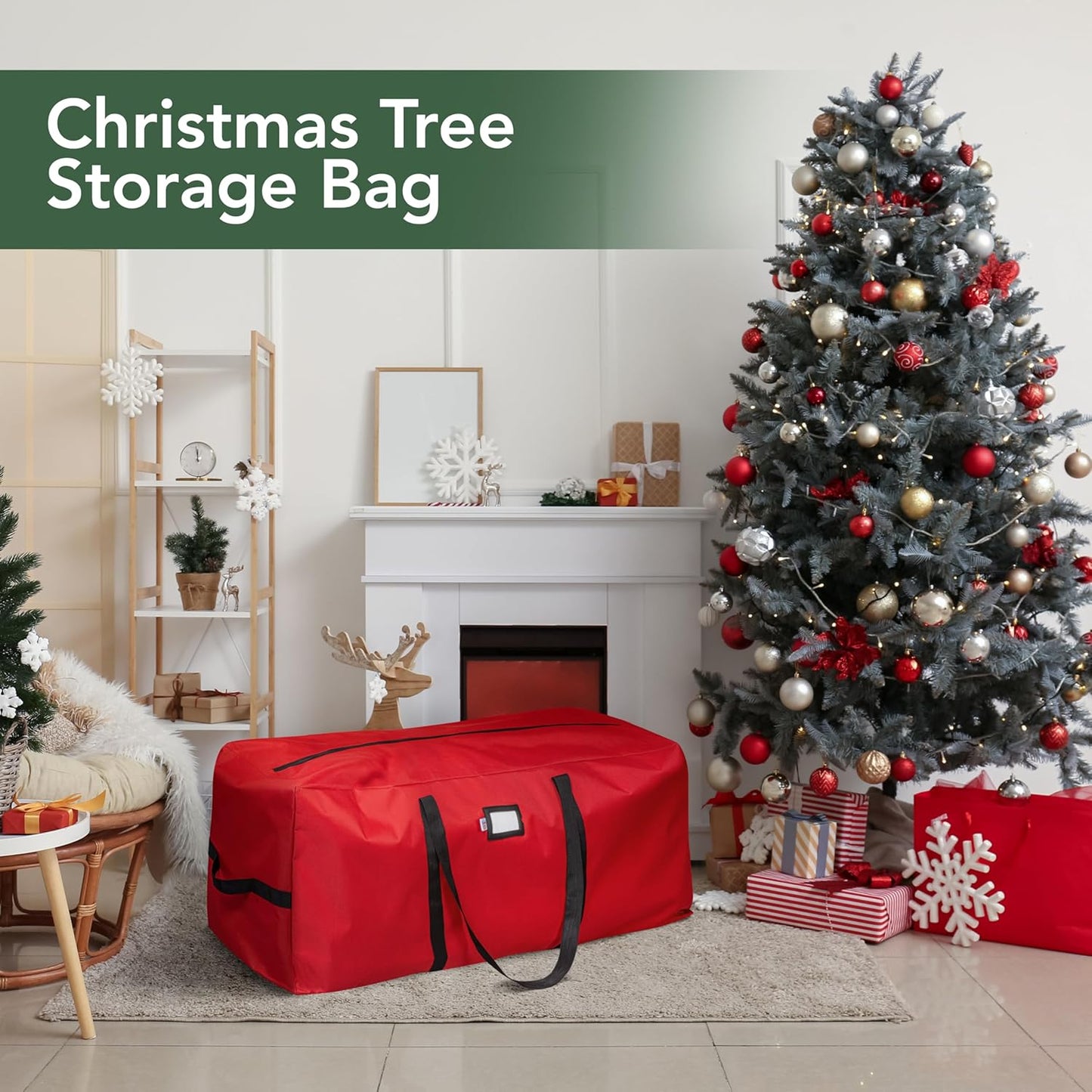 🎅Christmas sale 50% OFF🌟Durable waterproof storage bag for Christmas trees 🎄