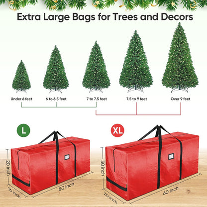 🎅Christmas sale 50% OFF🌟Durable waterproof storage bag for Christmas trees 🎄