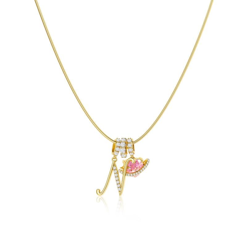 💖 LAST DAY – 75% OFF ✨ 3-layer pendant necklaces with initials A-Z 🎀 | Personalized & elegant