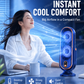 Portable Table Fan with 5 Speeds