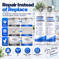 ✨ Give Damaged Surfaces a Second Life! 🛠️ Ceramic Repair Compound for Toilets, Sinks, Tubs, Tiles & Marble 🚽🚰🛁