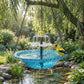 🔥💐SPRING DAY SALE- 50% OFF⚡50K+ SOLD!🐦Solar Cascade Hanging Bird Bath Fountain