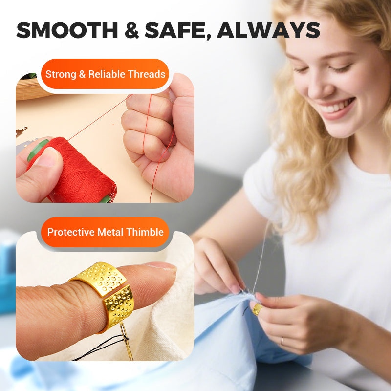 🥳2026 HOT SALE🥳💞50K+ SOLD!🧵👵 The Ultimate Sewing Kit – 37PCS! All Essentials In One Case. 50% OFF NOW! ✂️💎🎁