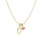 💖 LAST DAY – 75% OFF ✨ 3-layer pendant necklaces with initials A-Z 🎀 | Personalized & elegant