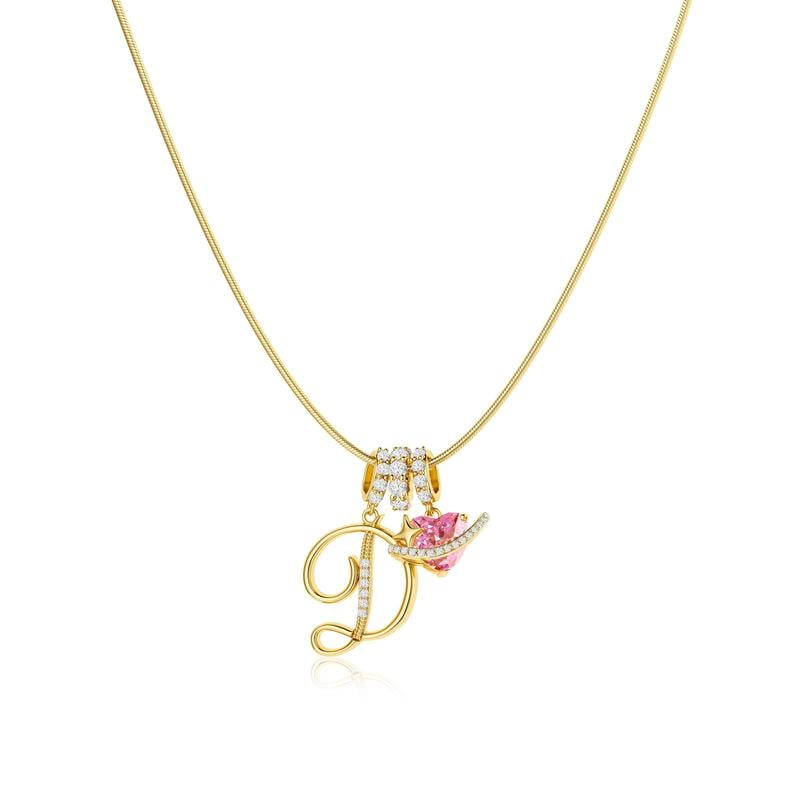 💖 LAST DAY – 75% OFF ✨ 3-layer pendant necklaces with initials A-Z 🎀 | Personalized & elegant