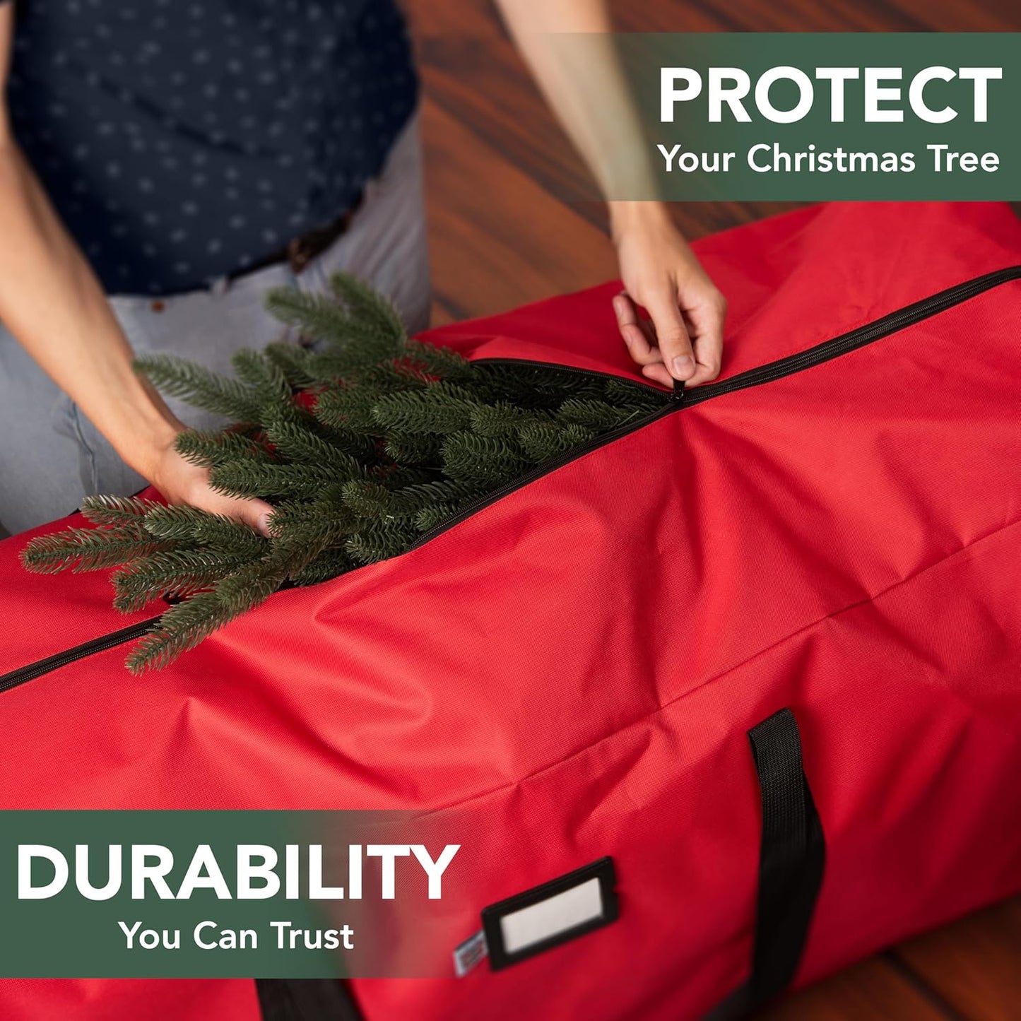 🎅Christmas sale 50% OFF🌟Durable waterproof storage bag for Christmas trees 🎄