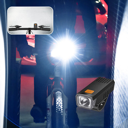 🚴‍♂️ LED Waterproof Rechargeable Bike Headlight with Clip – Bright & Durable ✨