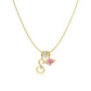 💖 LAST DAY – 75% OFF ✨ 3-layer pendant necklaces with initials A-Z 🎀 | Personalized & elegant