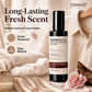 Wrinkles gone, rose scent on — Forest Rosewood, spray & wear, polished anywhere
