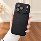 Flagship-Style Leather Texture Phone Case – Premium Camera-Inspired Design, Slim Protective Cover, Stylish Phone Upgrade