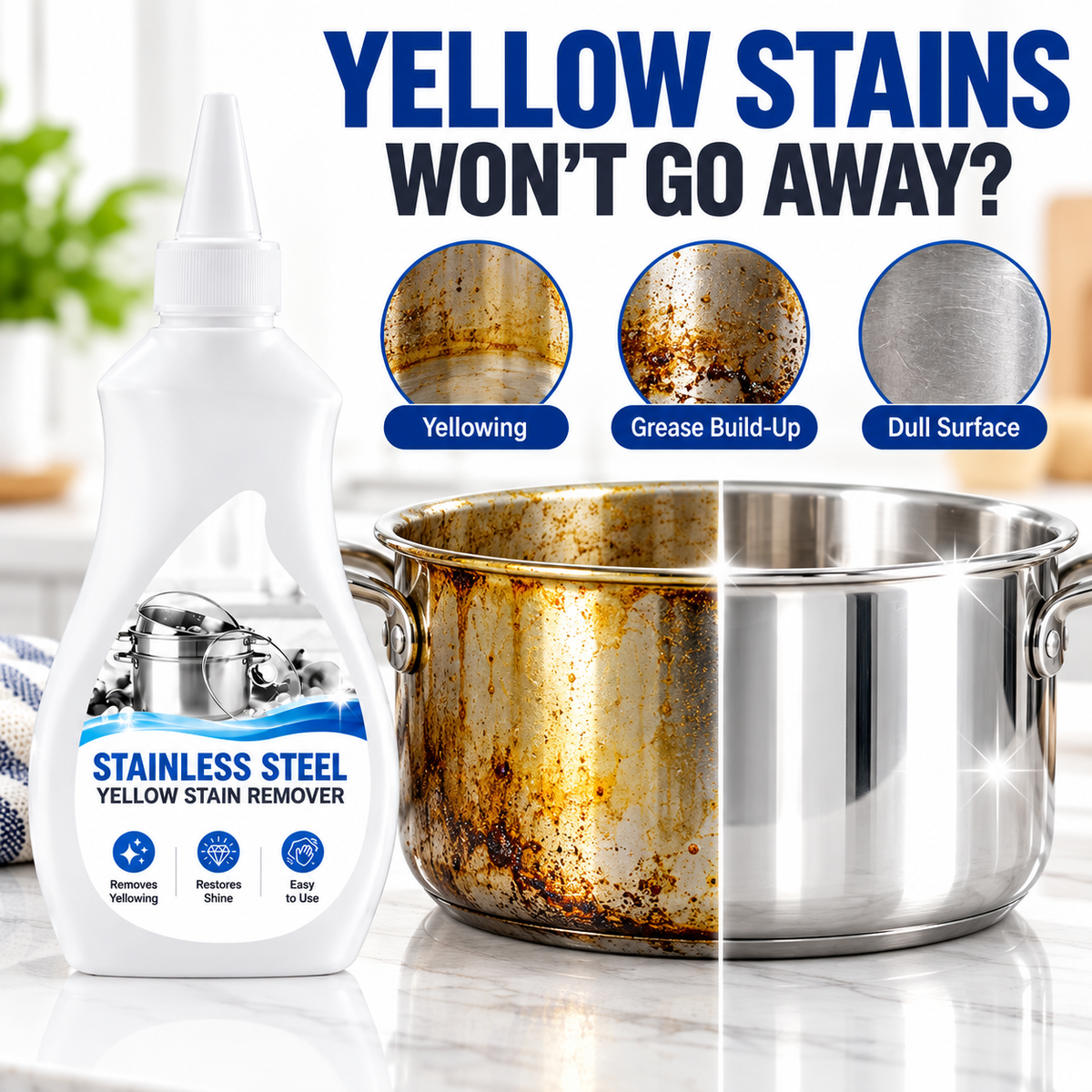 Restore the Original Shine of Your Stainless Steel