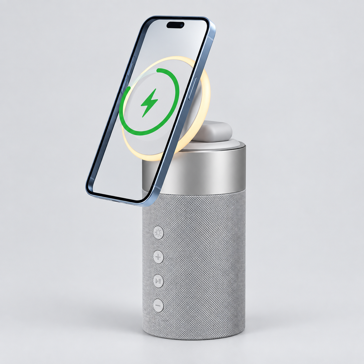 3-in-1 Magnetic Wireless Charging Stand &Speaker