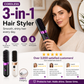 🥳2026 HOT SALE🥳💞50K+ SOLD!💇‍♀️🛡️ 57% OFF! 3‑in‑1 Cordless Hair Straightening Brush – Straighten, curl & detangle with 4 heat settings. Wider teeth prevent burns – safe for daily styling! ✨🌿