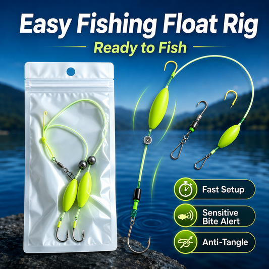 Ready‑to‑Fish Anti‑Bottom Dual Hook Rig