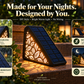🌙 50% OFF NOW! Solar Motion Sensor Step Lights – Warm Floral Glow Outdoor Stair Lights, Automatic Night Lighting, No Wiring Required for Gardens, Decks & Pathways