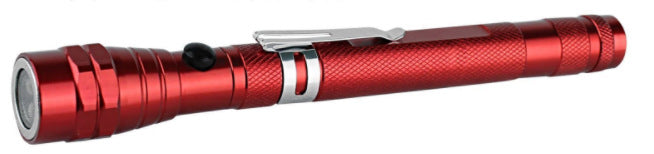 🔦50% OFF!🏕️Multifunctional Magnetic Telescopic Flashlight – Extendable, 360° Gooseneck, Super Bright 🛠️