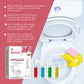 Toilet Gel Deodorant Flower — Household Toilet Descaling, Deodorizing, Freshening, and Odor-Removing Toilet Cleaner