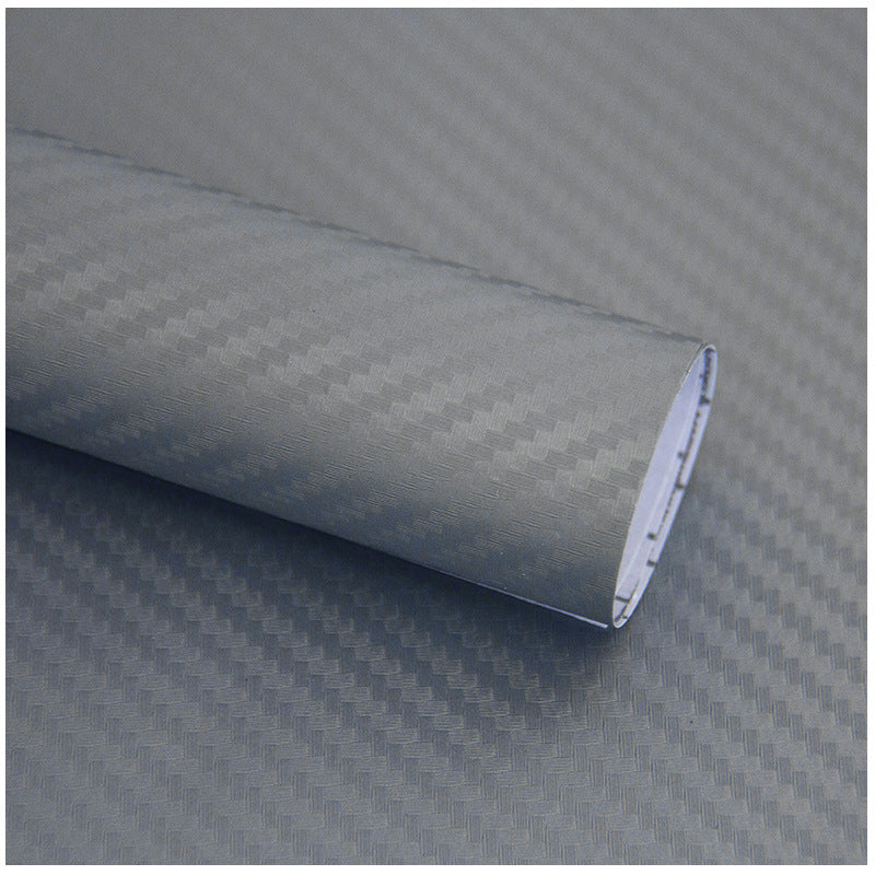 🚗 3D/6D Carbon Fiber Interior Trim Film – Self-Adhesive Car Wrap