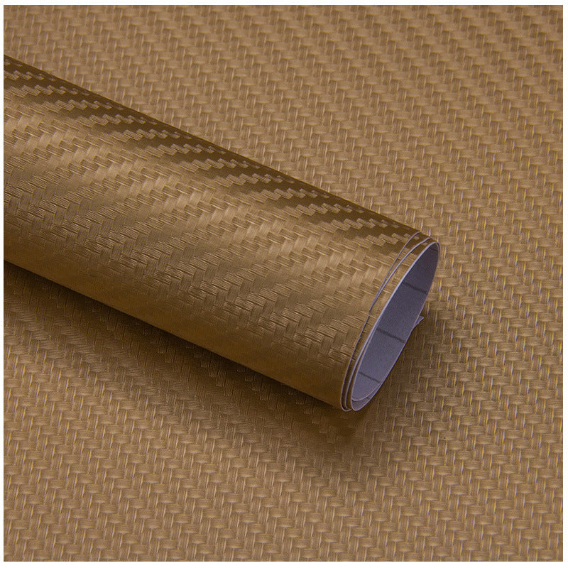 🚗 3D/6D Carbon Fiber Interior Trim Film – Self-Adhesive Car Wrap