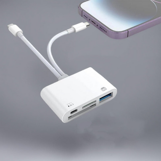 3-in-1 USB-C Memory Card Reader