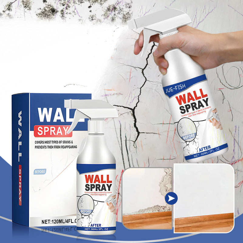 🥳2026 HOT SALE🥳💞50K+ SOLD!💥🏆⏰ LAST DAY – 14.99＄!  – Magic Wall Repair Spray – Instantly fills cracks & holes. No mess, easy DIY.🧱✨