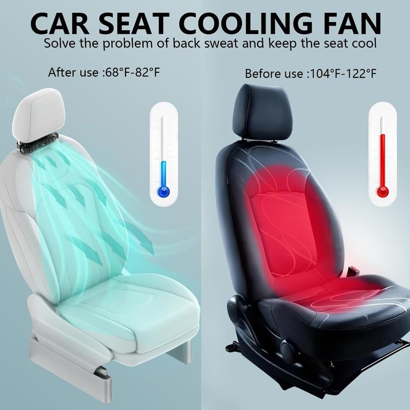 🌀SUMMER HOT SALE 50% OFF🚗Adjustable Cooling Fan for Driver and Passenger's Seat