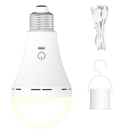 Portable Rechargeable LED Camping Light Bulb
