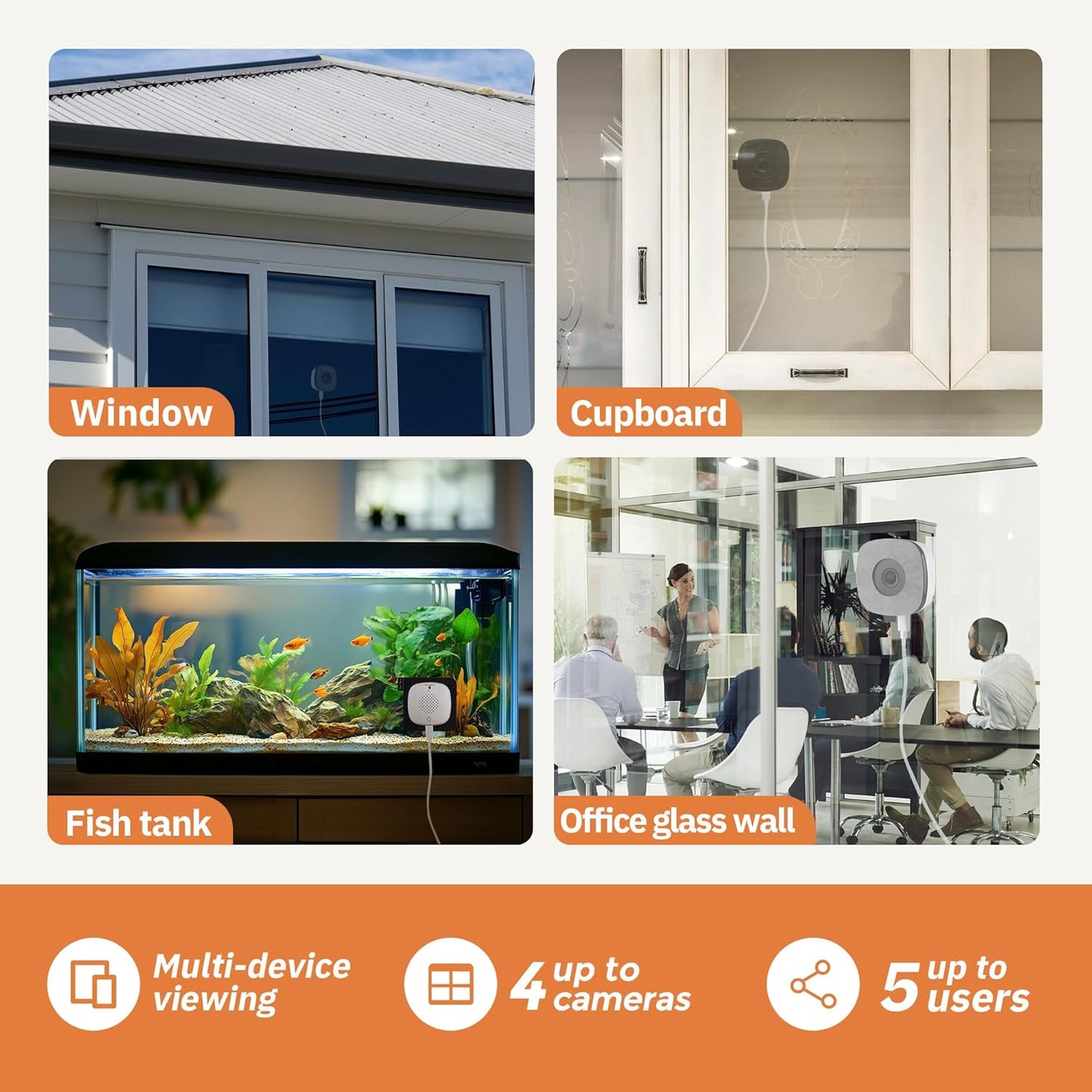 🔥 Magnetic Crystal-clear security camera 🎥 Colour Night Vision 🌙 24/7 Recording & Smart Alerts 🚨 Easy Install! 🔒