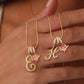 💖 LAST DAY – 75% OFF ✨ 3-layer pendant necklaces with initials A-Z 🎀 | Personalized & elegant