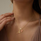 💖 LAST DAY – 75% OFF ✨ 3-layer pendant necklaces with initials A-Z 🎀 | Personalized & elegant