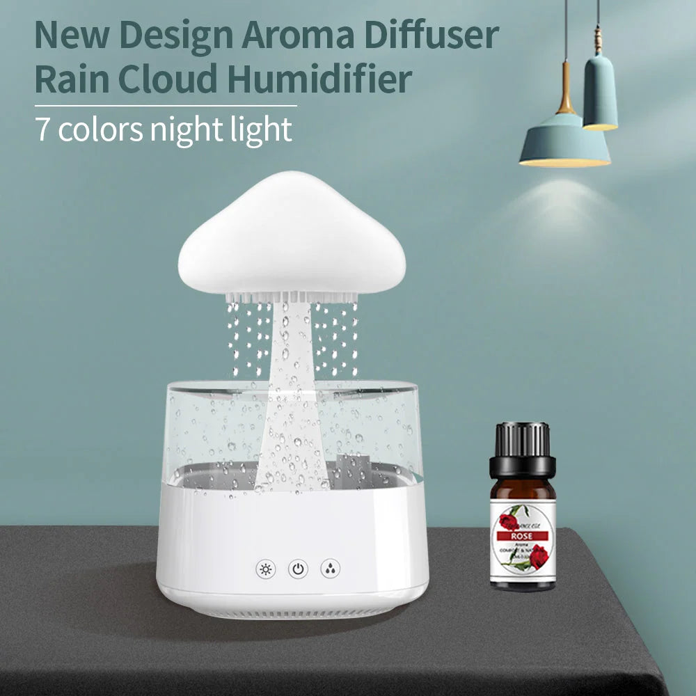Valentine's Day Sale - Cloud Raindrop Humidifier