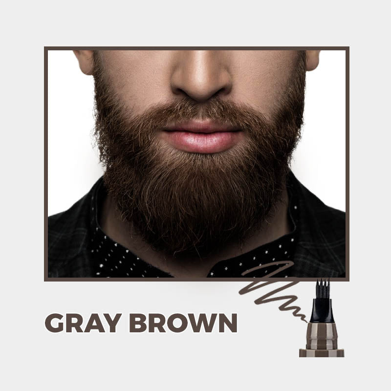 4-Prong Multi-Used Pen-For filling in gaps in eyebrows and beards