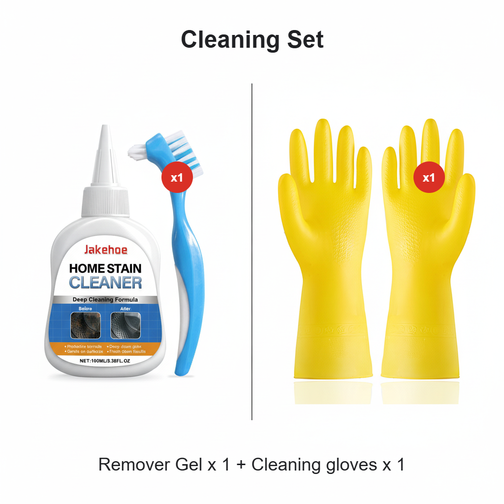🔥LIMITED SALE 50% OFF!!💥Anti-mold gel with scrub brush – Powerful cleaner against mold stains for washing machine seals, shower seals, tile seals, and bathrooms