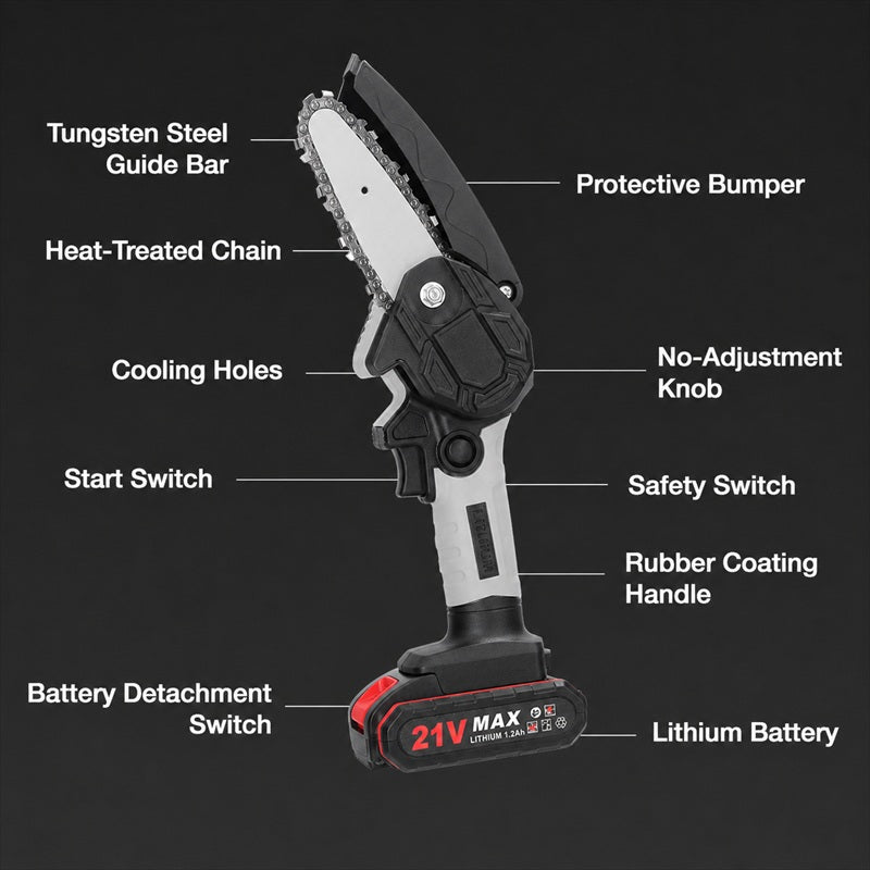6-Inch Cordless Chainsaw