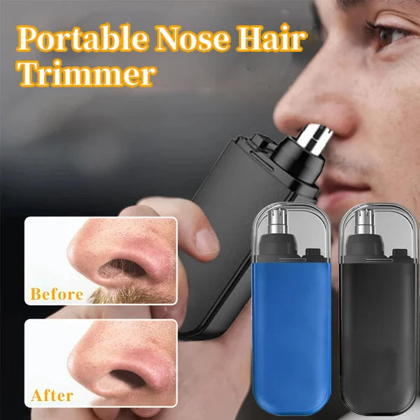 🎁 HOT SALE 57% OFF 💕 Rechargeable Portable Nose Hair Trimmer – Painless Precision, Built-In LED Light & USB-C Fast Charging – A Grooming Essential for Men ✨