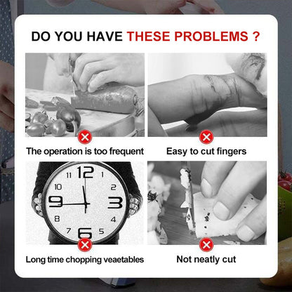 🔥Hot Sale 60% OFF⏳2025 Safe Mandoline Slicer for Kitchen