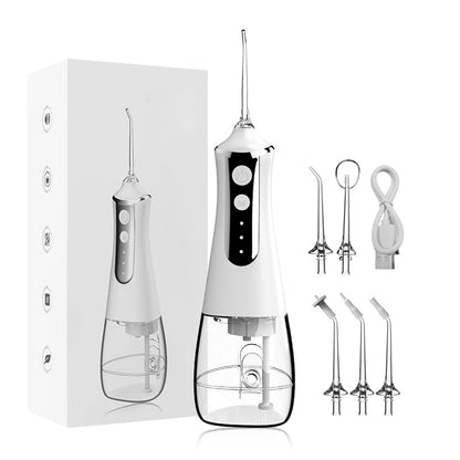 💦🦷 1800 Pulses/Min Deep Clean + 5 Nozzles for the Whole Family: A Customizable Water Flosser That Understands Your Gums