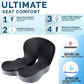 💺 50% OFF NOW! 💎 Non-Slip Memory Foam Seat Cushion – Sciatica Relief, Breathable Mesh & Universal Fit 🪑