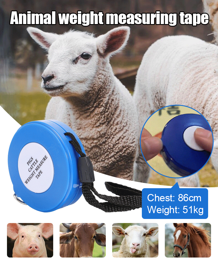 Animal Weight Measuring Tape for Cattles & Pigs