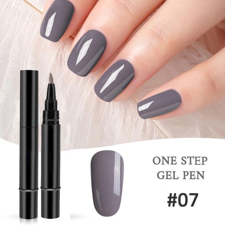 💅 Limited Time Buy 1 Get 1 Free - ＄14.99! ✨One Step Nail Gel Pen🎨Free handheld mini UV nail lamp💡