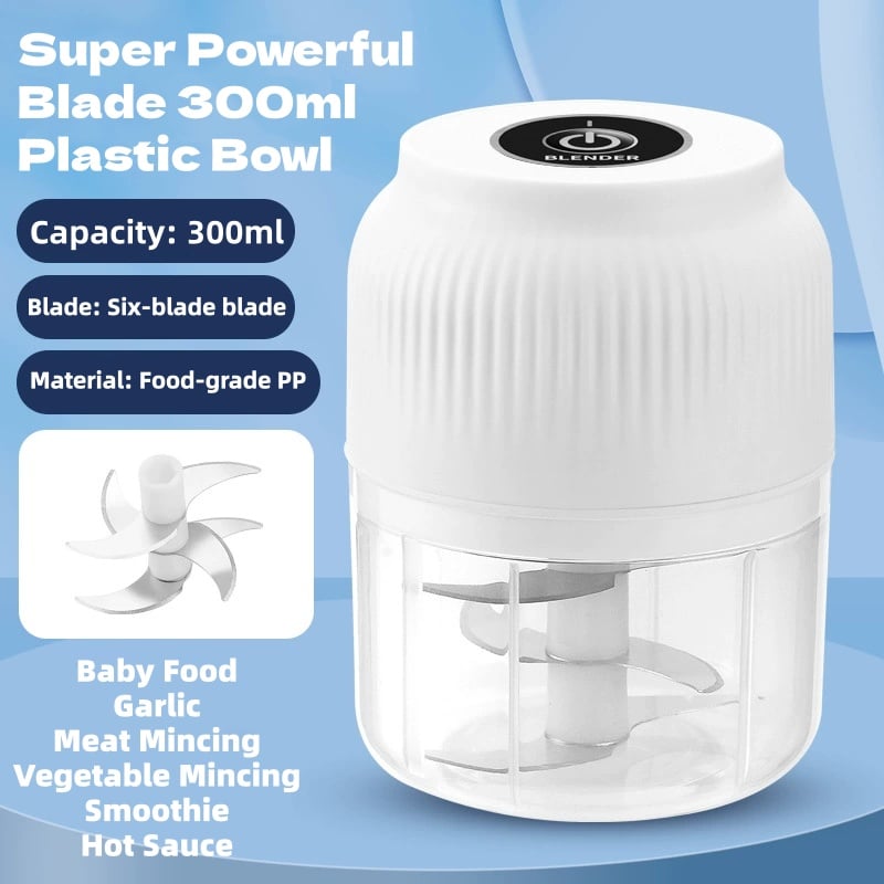 🔥HOT SALE 50% OFF🔥Cordless Multifunctional Mini Electric Garlic Chopper