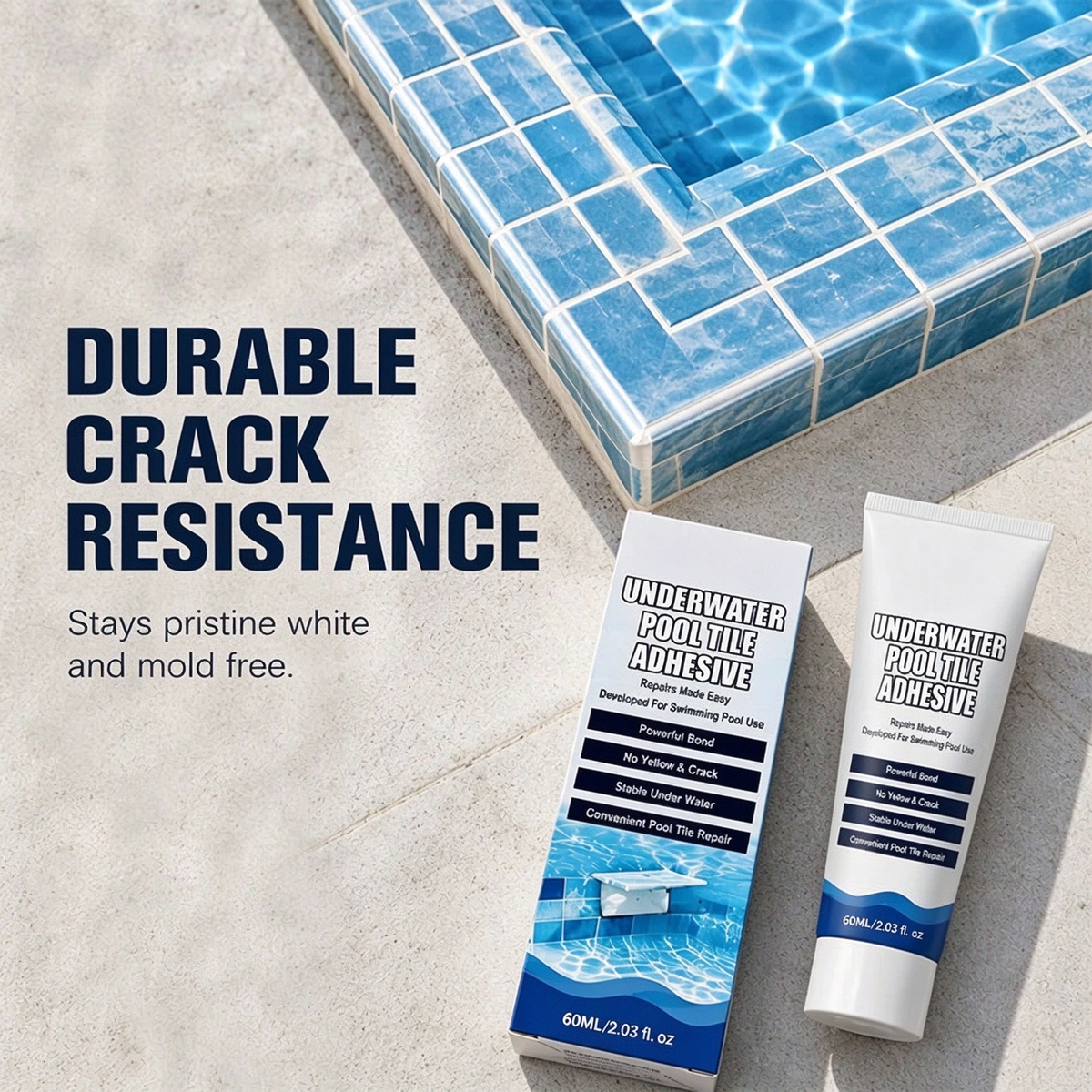 🏊 LIMITED-TIME 50% OFF! 💧 High-Strength Underwater Adhesive – No Drain Repair, Fast Bond, Seamless ✨