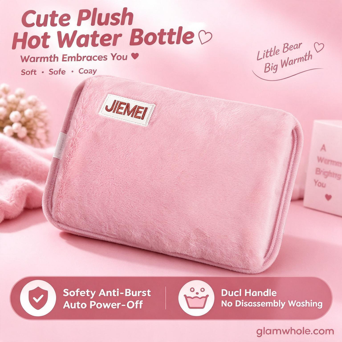 ⏳Last Day Hot Sales - Just ￡7.99🔥Rechargeable hot water bottles, heat packs, explosion-proof heat pads