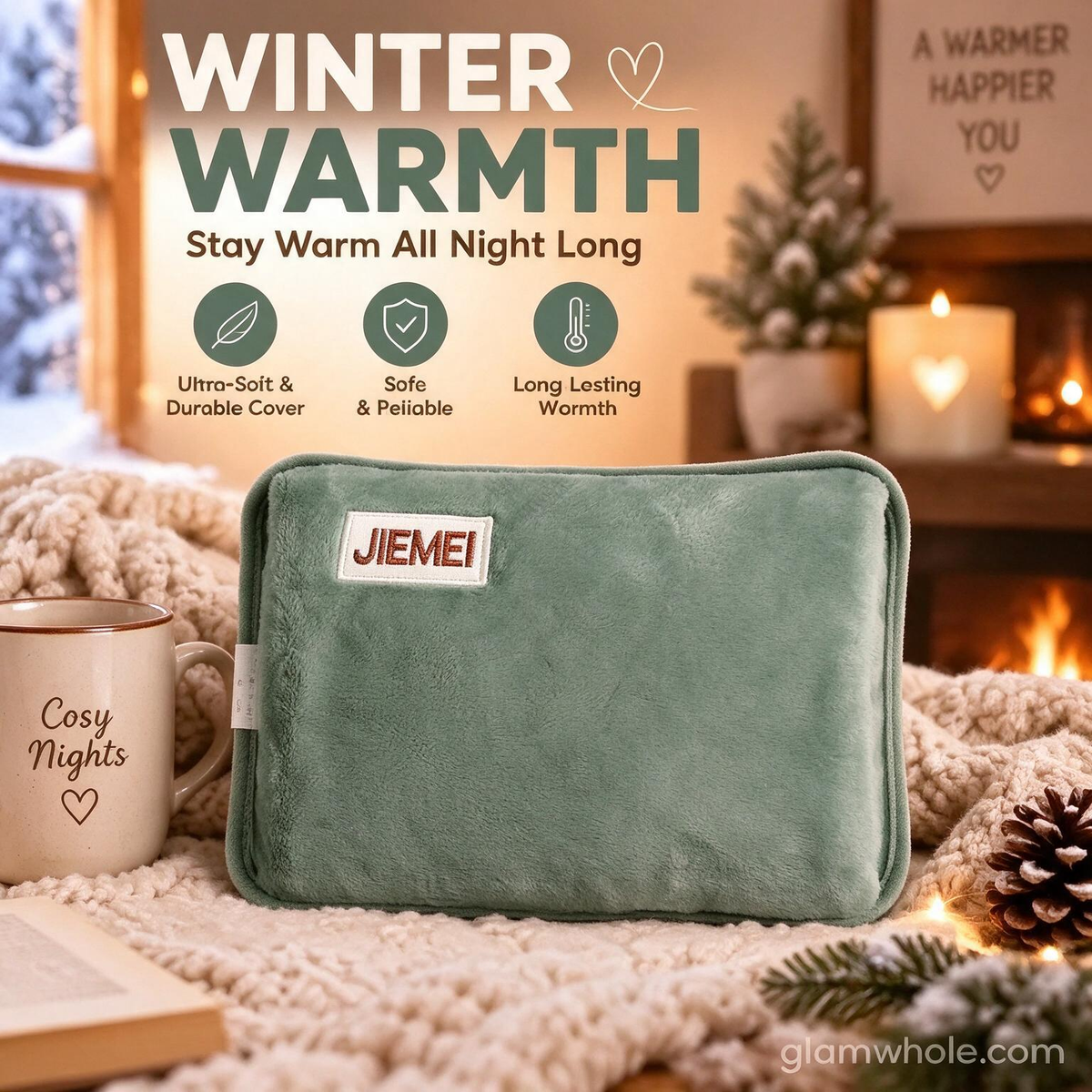 ⏳Last Day Hot Sales - Just ￡7.99🔥Rechargeable hot water bottles, heat packs, explosion-proof heat pads