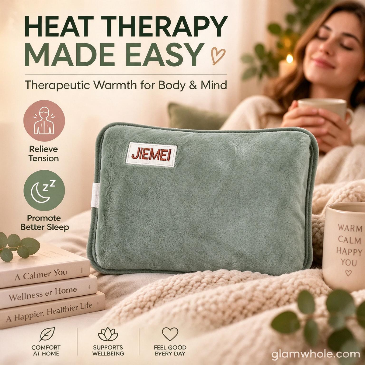 ⏳Last Day Hot Sales - Just ￡7.99🔥Rechargeable hot water bottles, heat packs, explosion-proof heat pads