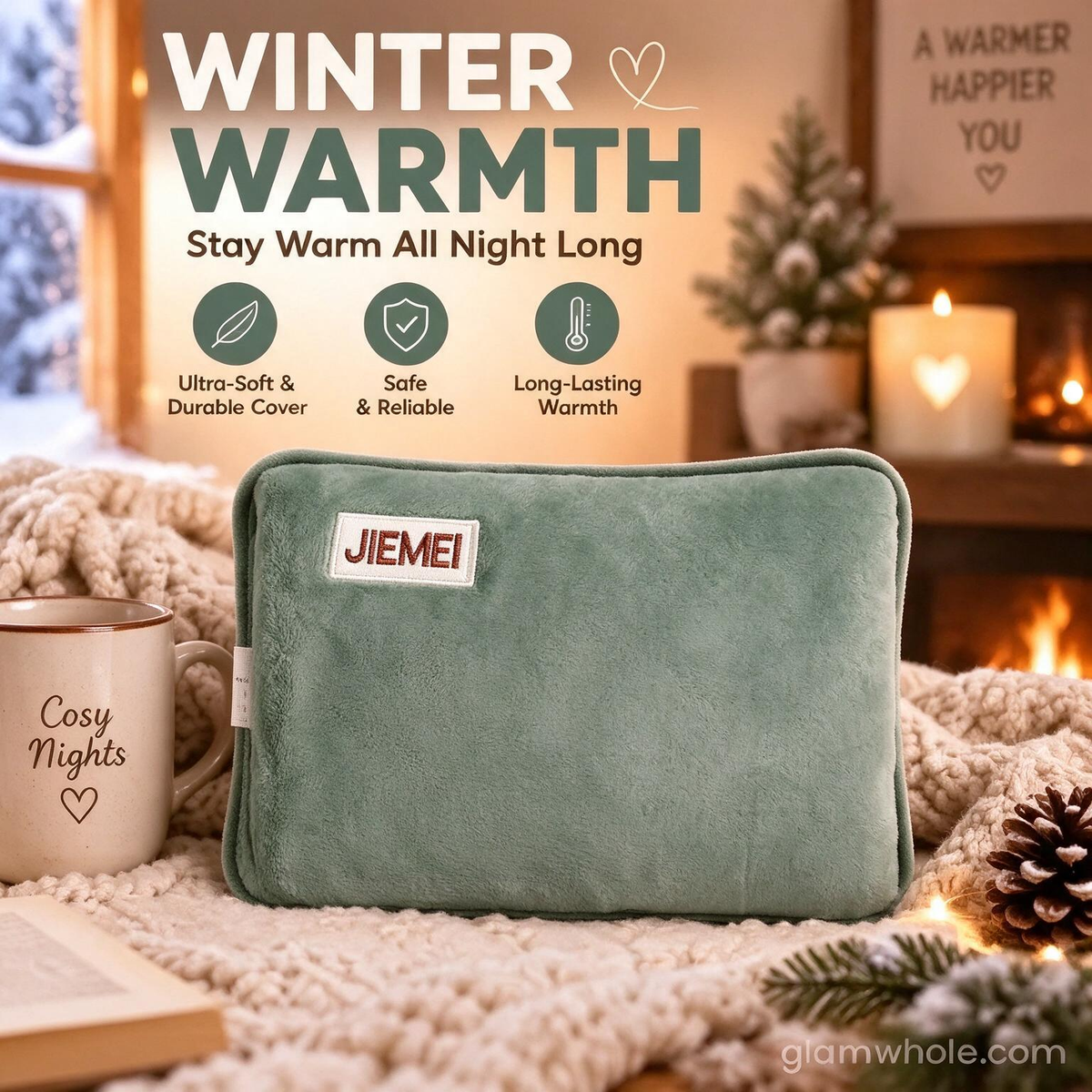 ⏳Last Day Hot Sales - Just ￡7.99🔥Rechargeable hot water bottles, heat packs, explosion-proof heat pads