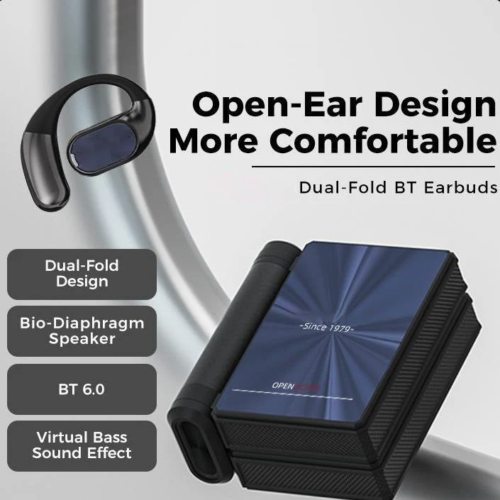 Limited-time offer: 60% off ✨ Wireless noise-canceling earbuds with Bluetooth 6.0 🥤, ultra-long battery life of 145 hours 🥳, IPX5 waterproof rating for sports 🚲